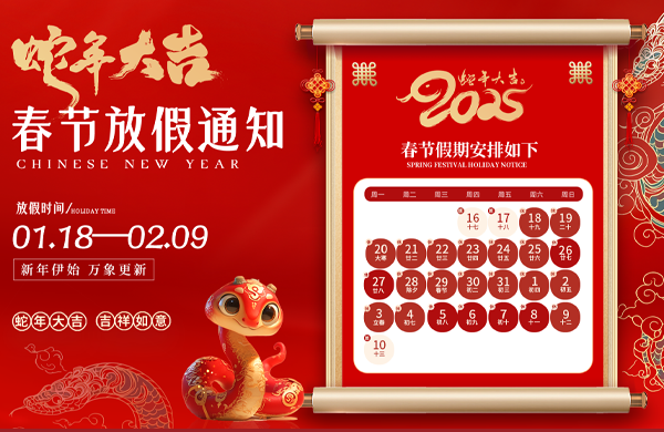 苏派教育2025年春节放假通知