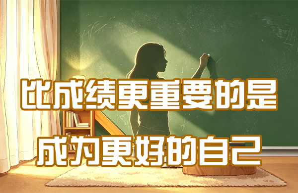 比成绩更重要的是成为更好的自己 ——  新学年校长寄语